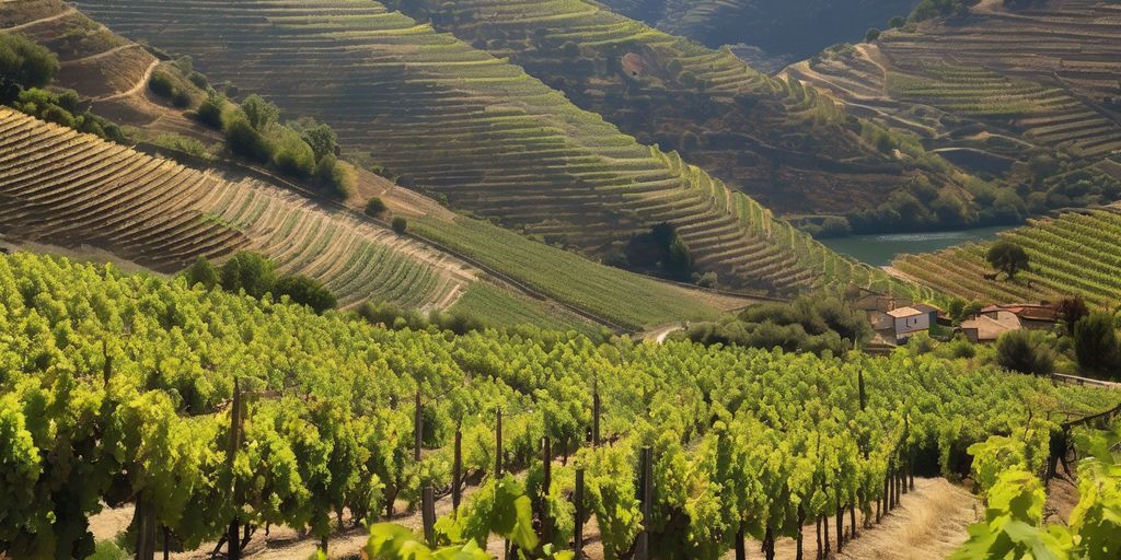 vineyards in Douro Valley Portugal